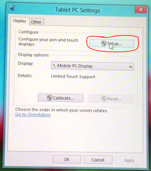How to setup multiple touchscreens in Windows 8